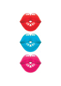 Hott Products Dick Lips Edible Gummy Cock Rings – 3-Pack Strawberry, Blueberry & Cherry (3.17 oz)