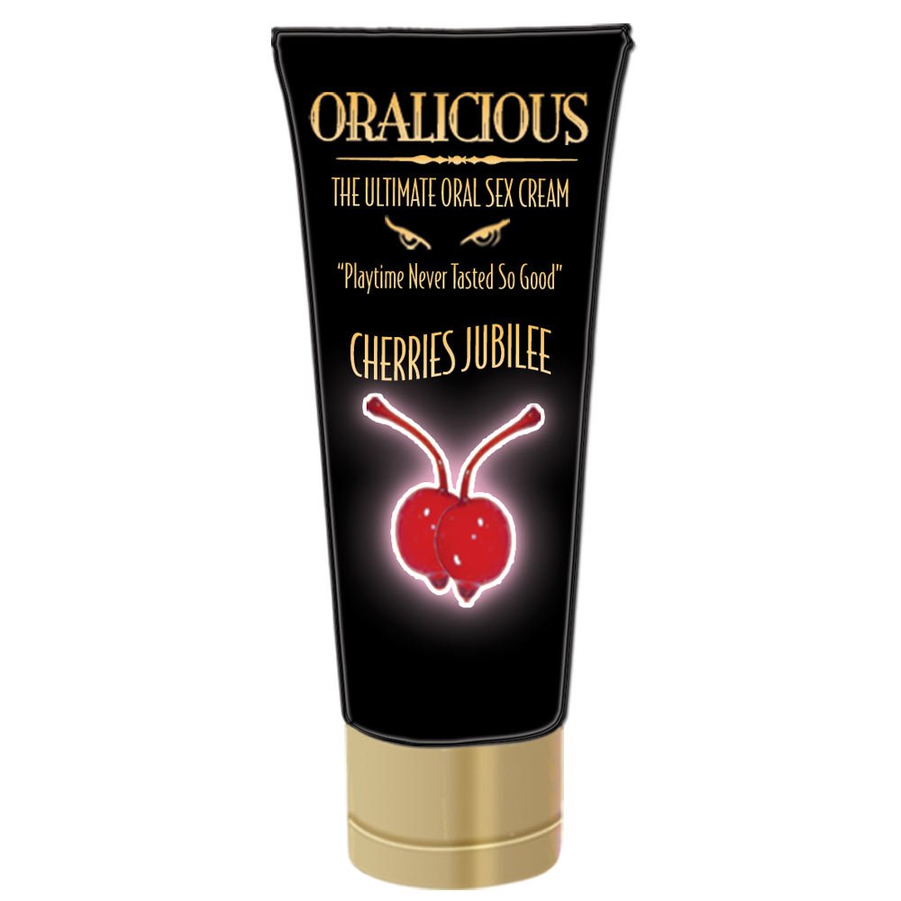 Hott Products Oralicious Oral Sex Cream - Cherries Jubilee, 2 oz