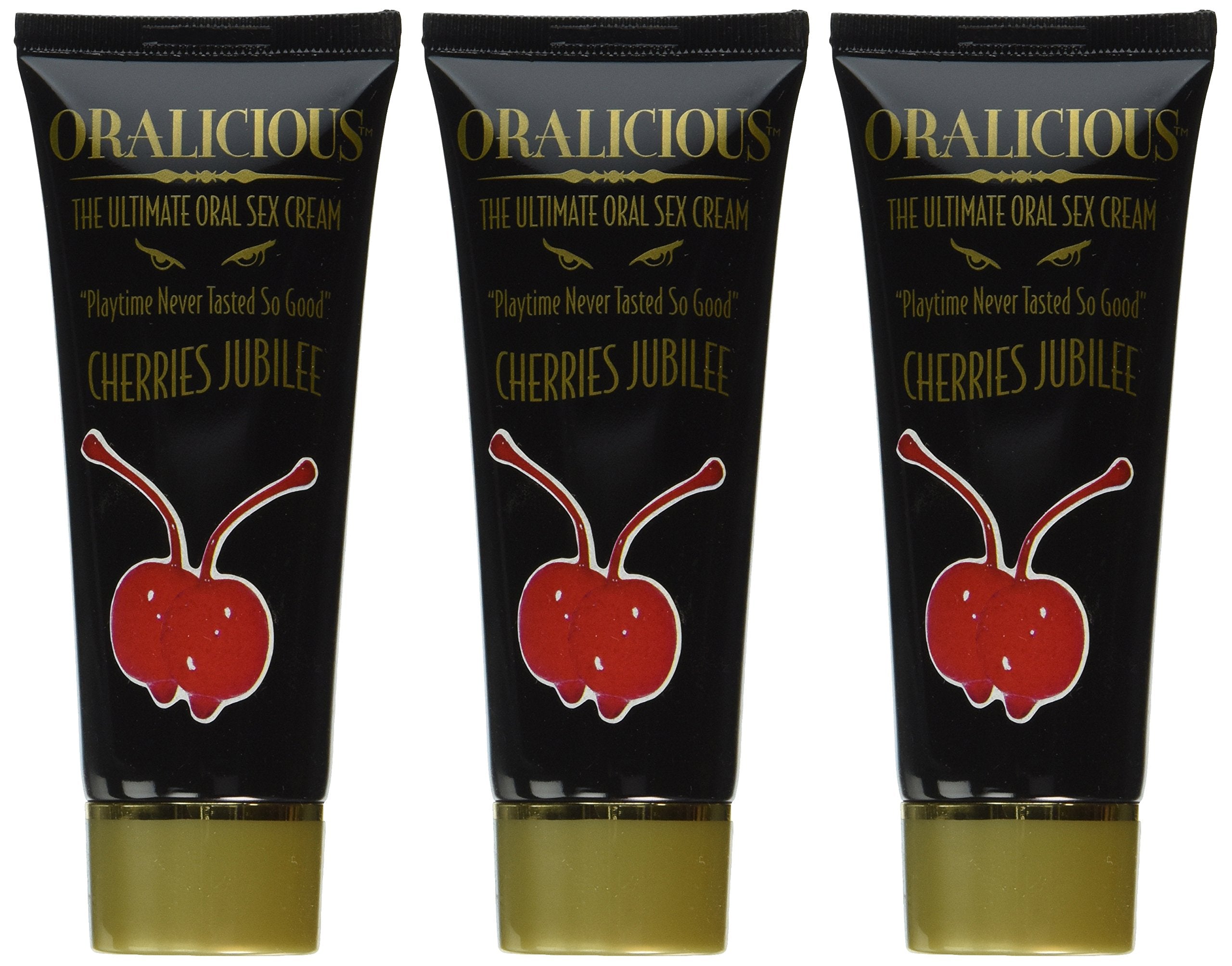 Hott Products Oralicious Oral Sex Cream - Cherries Jubilee, 2 oz