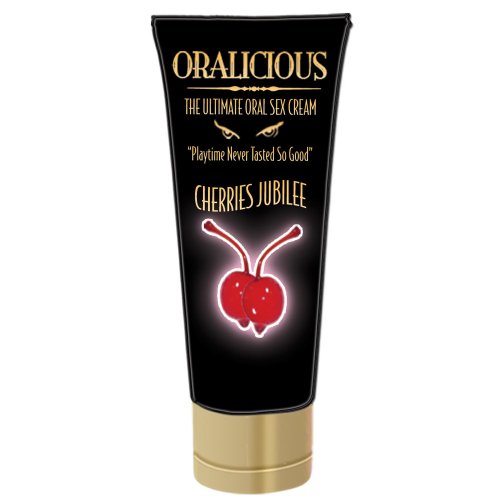 Hott Products Oralicious Oral Sex Cream - Cherries Jubilee, 2 oz