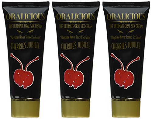 Hott Products Oralicious Oral Sex Cream - Cherries Jubilee, 2 oz