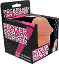 Hott Products Pecker Beer Can Topper – Novelty PVC Can Topper with Sip Function