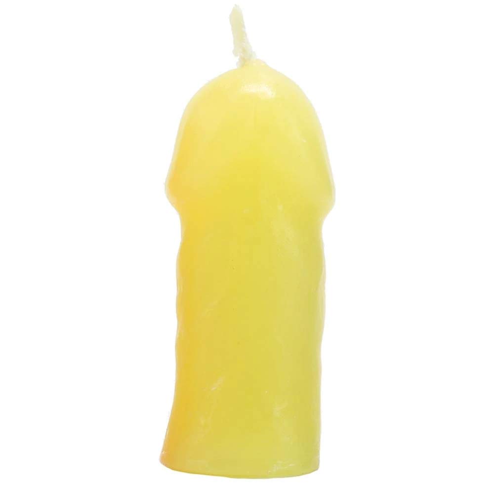 Hott Products Rainbow Pecker Party Candles (5-Piece) - 4 oz Novelty Candles for Adult Fun