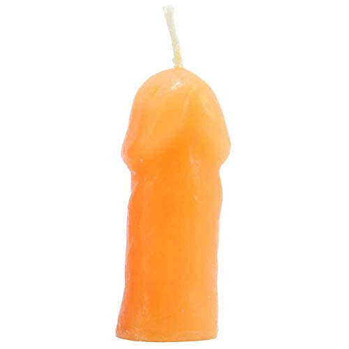 Hott Products Rainbow Pecker Party Candles (5-Piece) - 4 oz Novelty Candles for Adult Fun