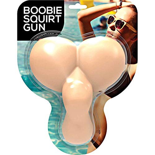 Hott Products Unlimited Boobiesquirt Gun - Novelty Shapely Water Pistol for Parties