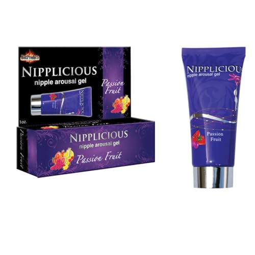 Hott Products Unlimited Nipplicious Passion Fruit Nipple Arousal Gel - 1 oz Tube