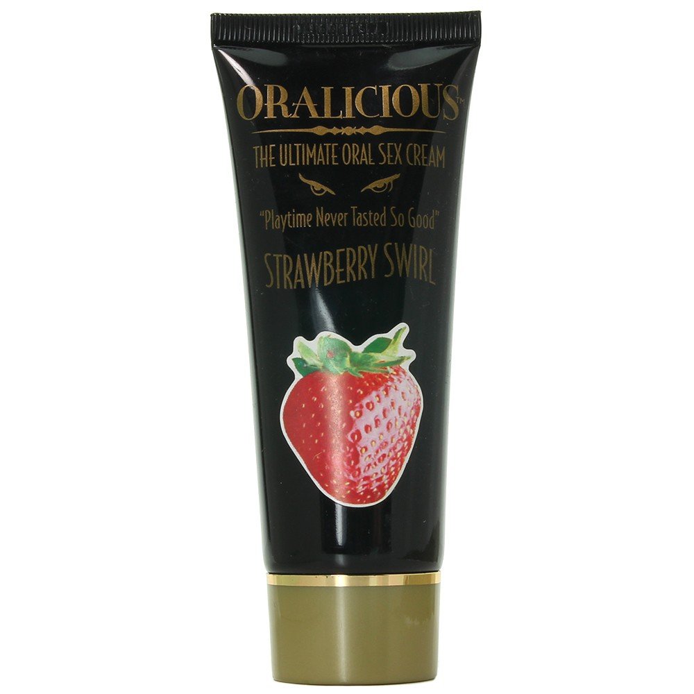 Hott Products Unlimited Oralicious Strawberry 2 oz. Flavored Intimacy Gel