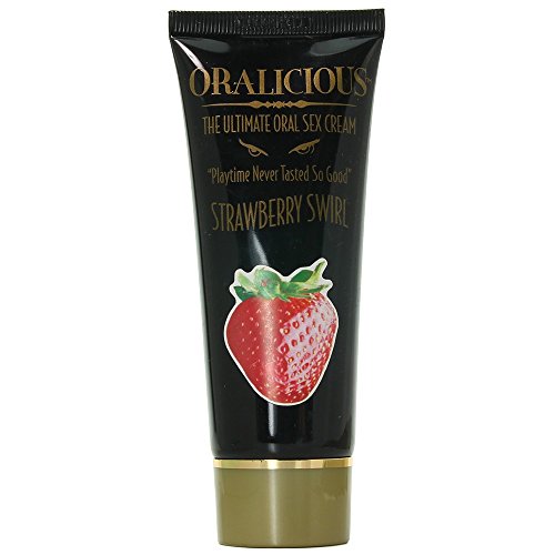 Hott Products Unlimited Oralicious Strawberry 2 oz. Flavored Intimacy Gel
