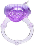 Hott Products Xtreme Vibe Nubby Tongue – Purple Silicone Waterproof Vibrator