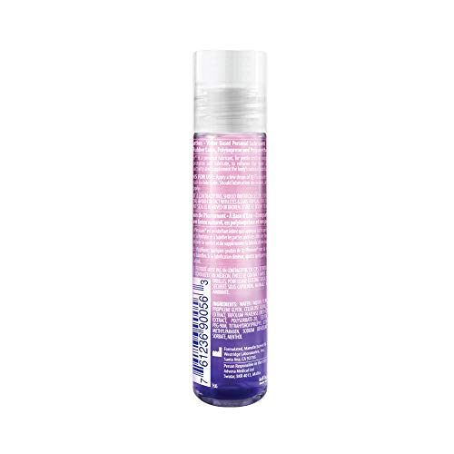 ID Pleasure Water Based Tingling Lubricant with Natural Botanicals, 1 Fl Oz - Toy & Condom Safe, Made in USA