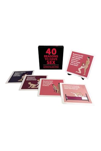 Kheper Games 40 Reasons to Have Sex Cards – Adult Card Game for Couples