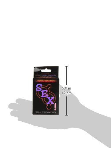 Kheper Games Adventurous Sex Card Game with 50 Cards and 3 Adult Games