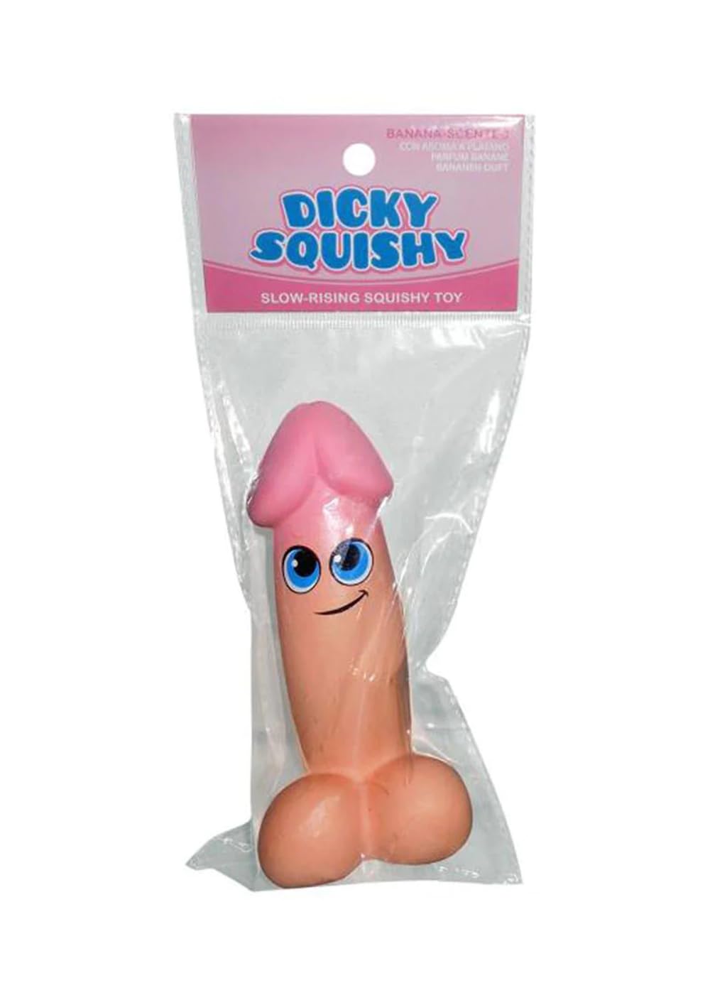 Kheper Games Dick Squishy - 5.5-Inch Banana Scented Stress Toy