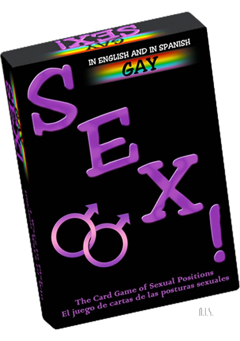 Kheper Games Gay Sex! Card Game for Couples – 45 Position Cards & Group Play