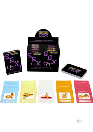Kheper Games Gay Sex! Card Game for Couples – 45 Position Cards & Group Play