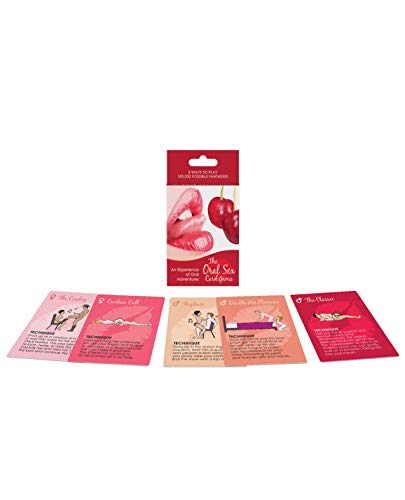 Kheper Games Oral Sex Card Game – 50 Creative Positions for Couples
