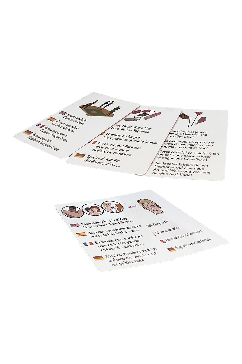 Kheper Games Spicy Dare Card Game – Adult Party Challenges for Couples and Groups
