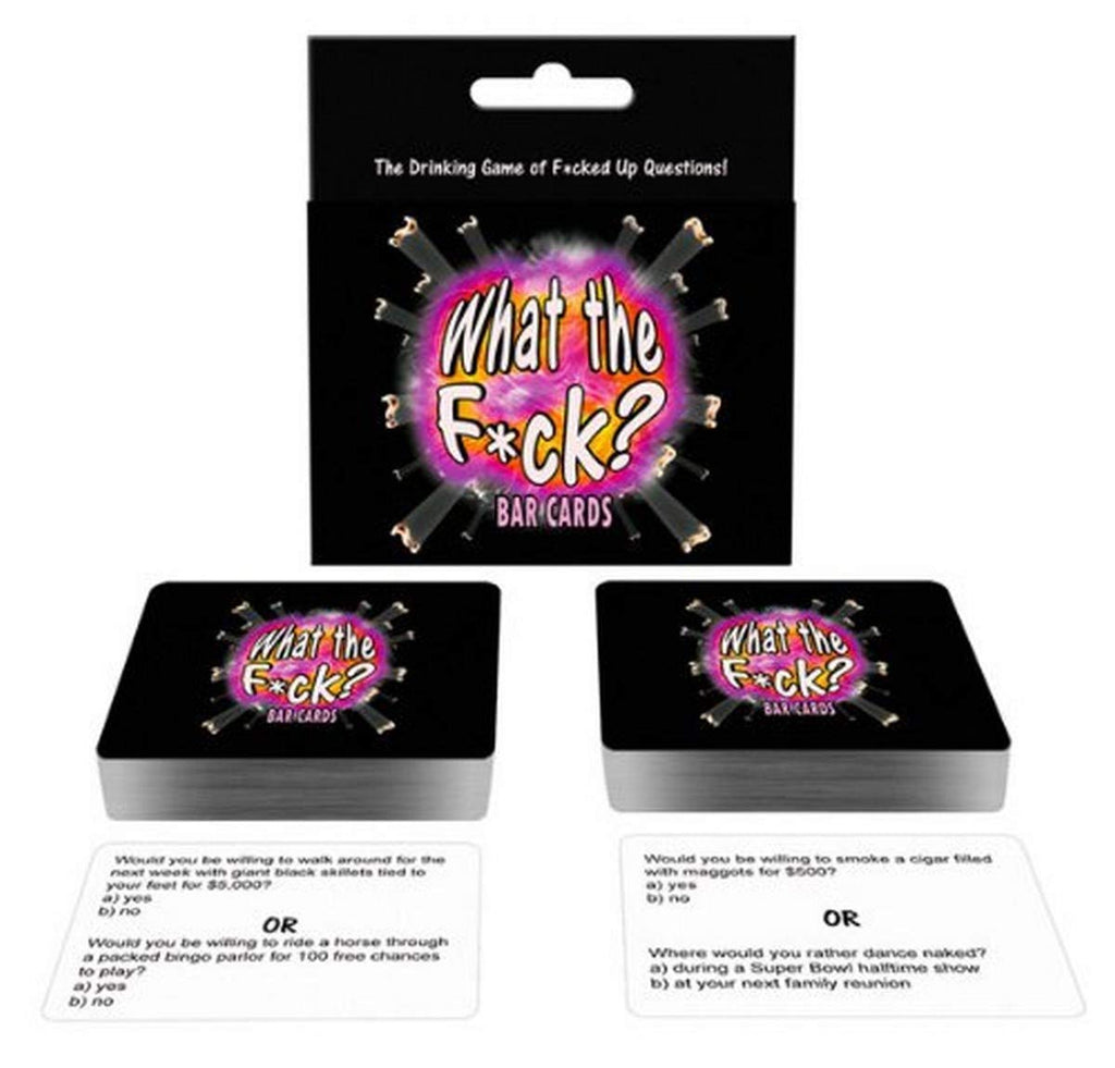 Kheper Games What The F*ck Bar Cards: Bachelorette Party Bar Challenge Game