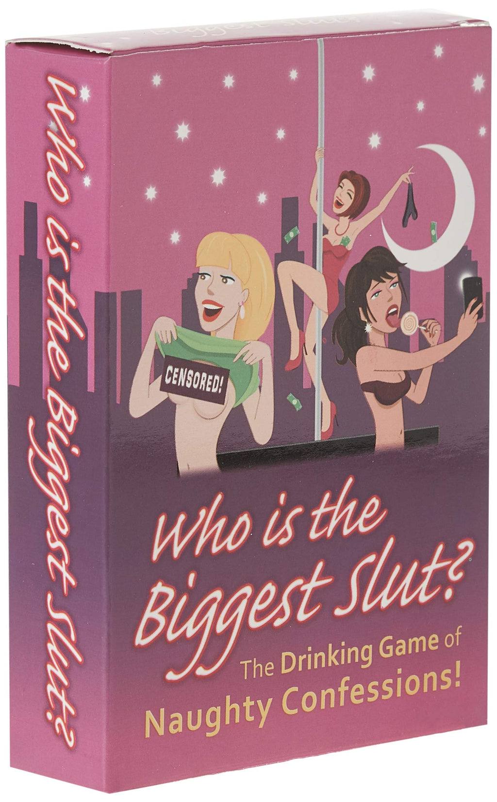 Kheper Games Who's The Biggest Slut? – Adult Party Game with Over 550 Cards
