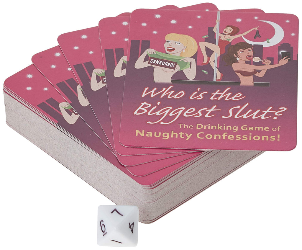 Kheper Games Who's The Biggest Slut? – Adult Party Game with Over 550 Cards
