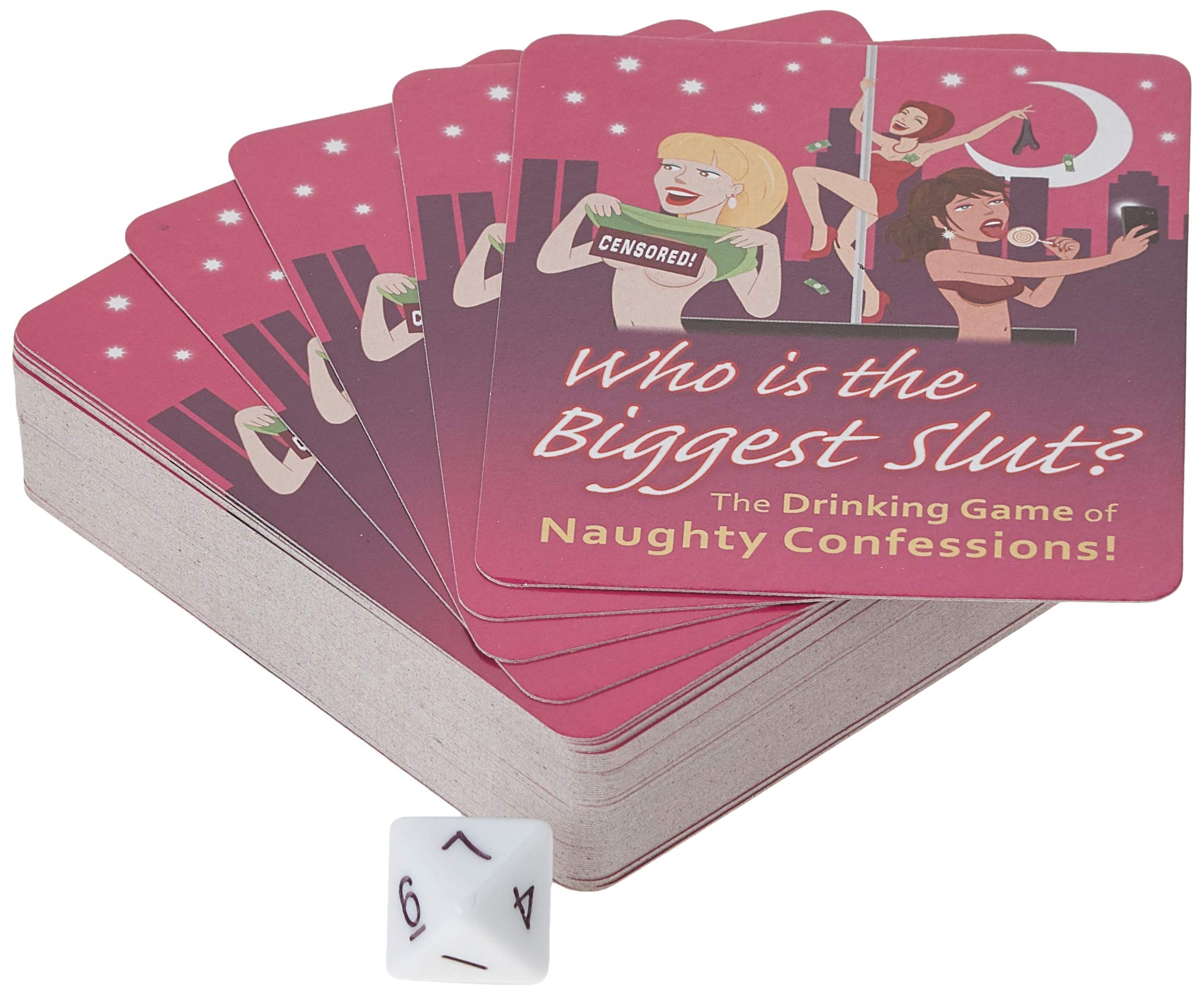 Kheper Games Who's The Biggest Slut? – Adult Party Game with Over 550 Cards