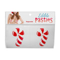 Kheper Peppermint Candy Cane Pasties – Edible Holiday Body Pasties, 0.2 oz, 1 Count