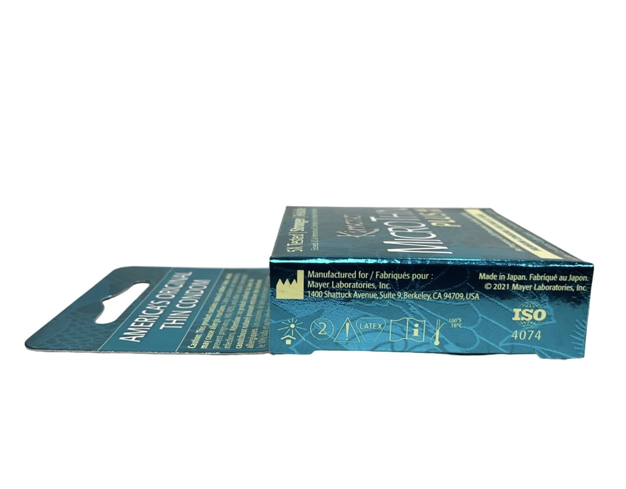 Kimono Microthin Condoms with Aqua Lube – 3 Pack