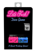 Let's F*ck Dice – 5-Piece Adult Foreplay Game by Kheper Games