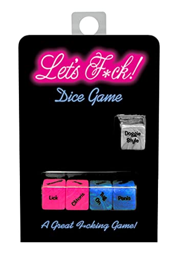 Let's F*ck Dice – 5-Piece Adult Foreplay Game by Kheper Games