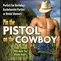 Little Genie Pin the Pistol on the Cowboy Game – Bachelorette Party Activity