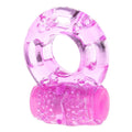 Mini G-Spot Vibrator Bullet with Penis Ring for Dual Stimulation – 3.6 x 1 x 2.2 Inches, 3.2 oz