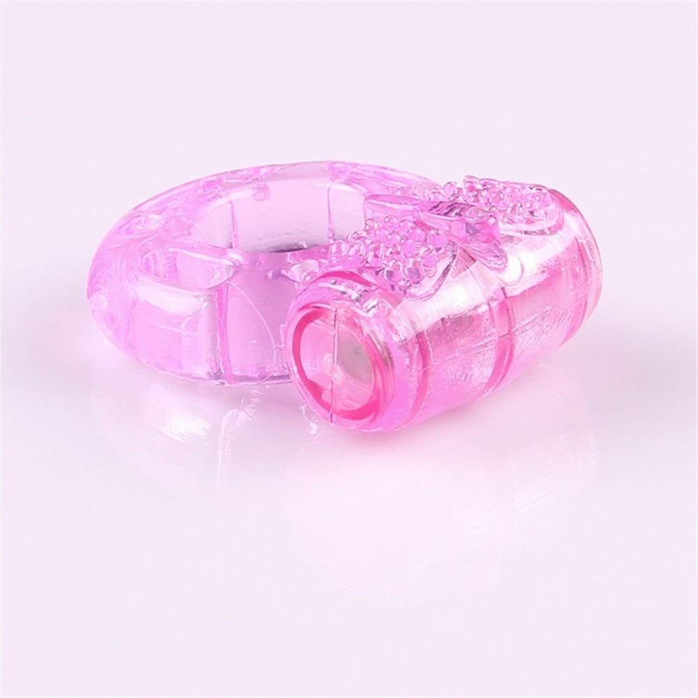 Mini G-Spot Vibrator Bullet with Penis Ring for Dual Stimulation – 3.6 x 1 x 2.2 Inches, 3.2 oz