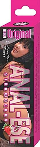 Nasstoys Anal-Ese Cream Strawberry Flavor 0.5 Oz Desensitizing Cream