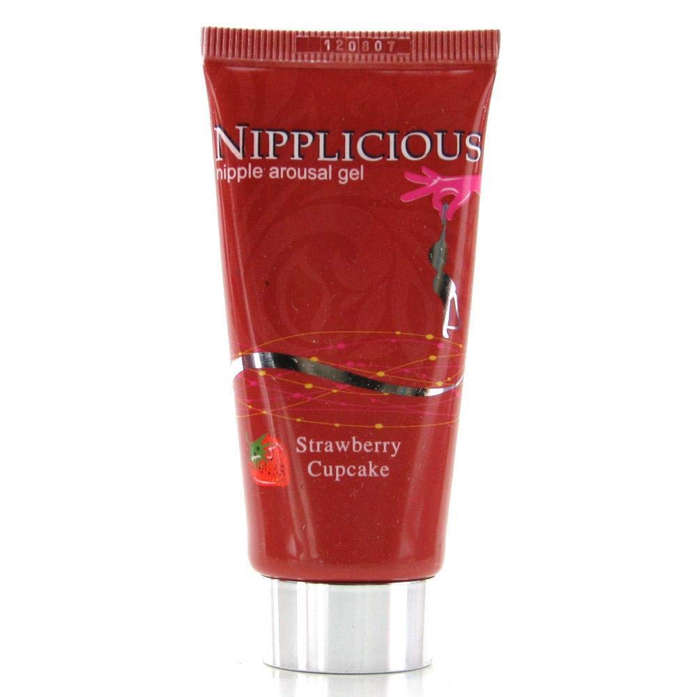 Nipplicious Strawberry Nipple Arousal Gel – 1 oz Tube by Hott Products Unlimited