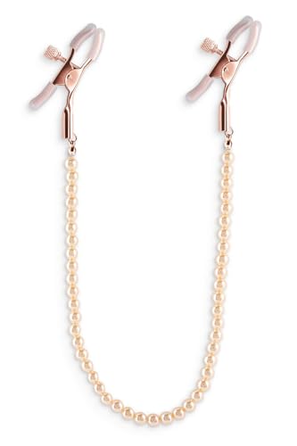 NS Novelties Bound Nipple Clamps DC1 – Rose Gold Adjustable Metal Clamps