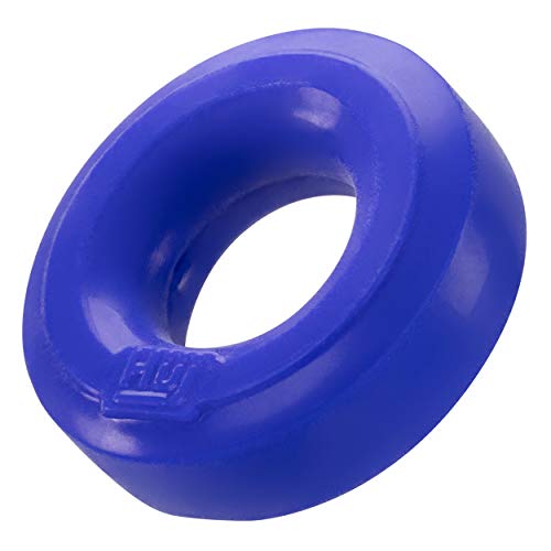Oxballs HUJ Classic C-Ring Cobalt – Stretch Cockring and Ball Stretcher with Groove Lock