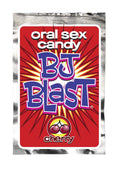 Pipedream BJ Blast Oral Sex Candy – Cherry Flavored Fizzing & Popping Gel