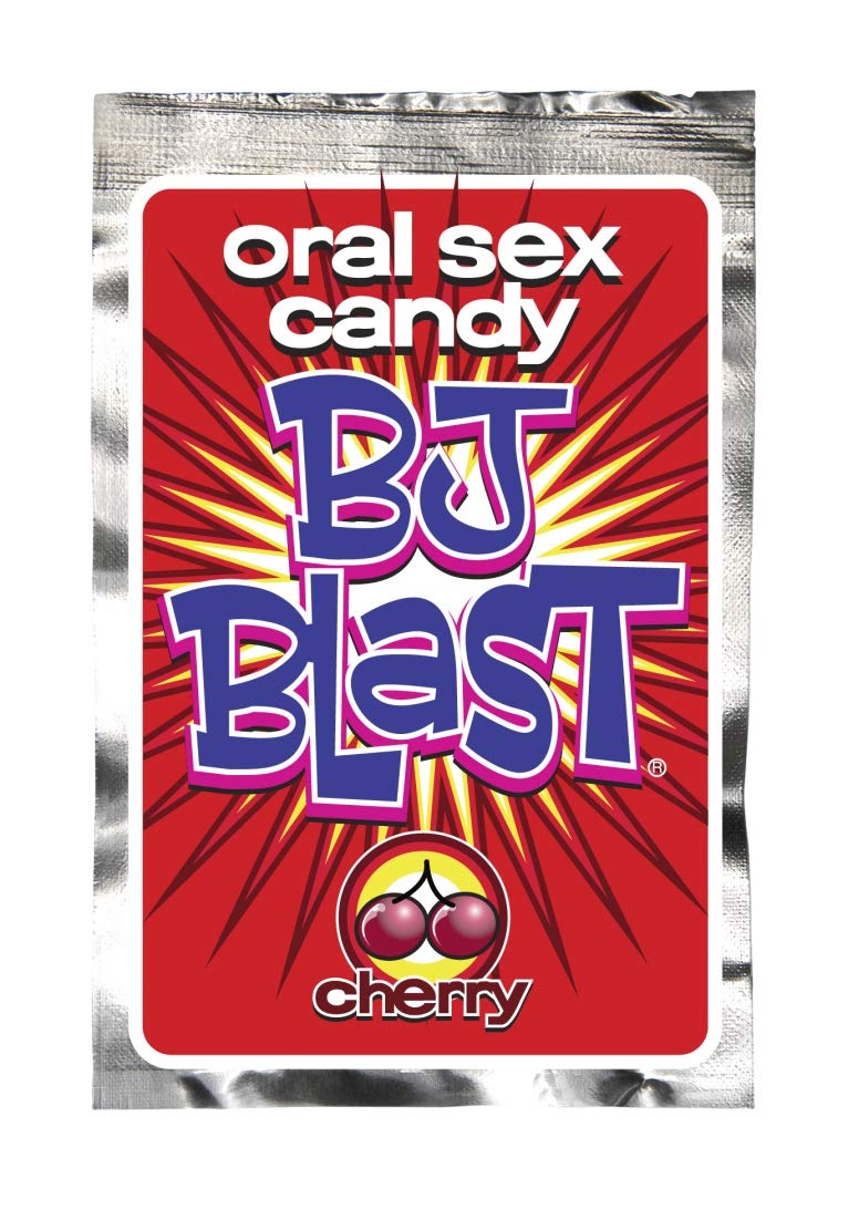 Pipedream BJ Blast Oral Sex Candy – Cherry Flavored Fizzing & Popping Gel