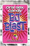 Pipedream BJ Blast Oral Sex Candy – Strawberry Flavored Novelty Candy for Oral Play
