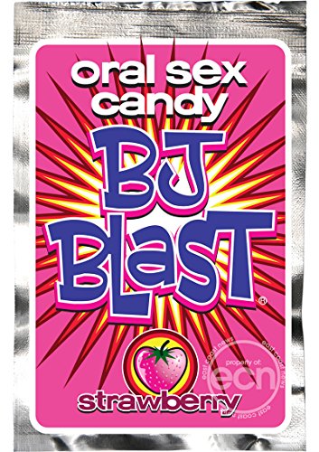 Pipedream BJ Blast Strawberry Oral Candy – Fizzing, Popping Pleasure Gel