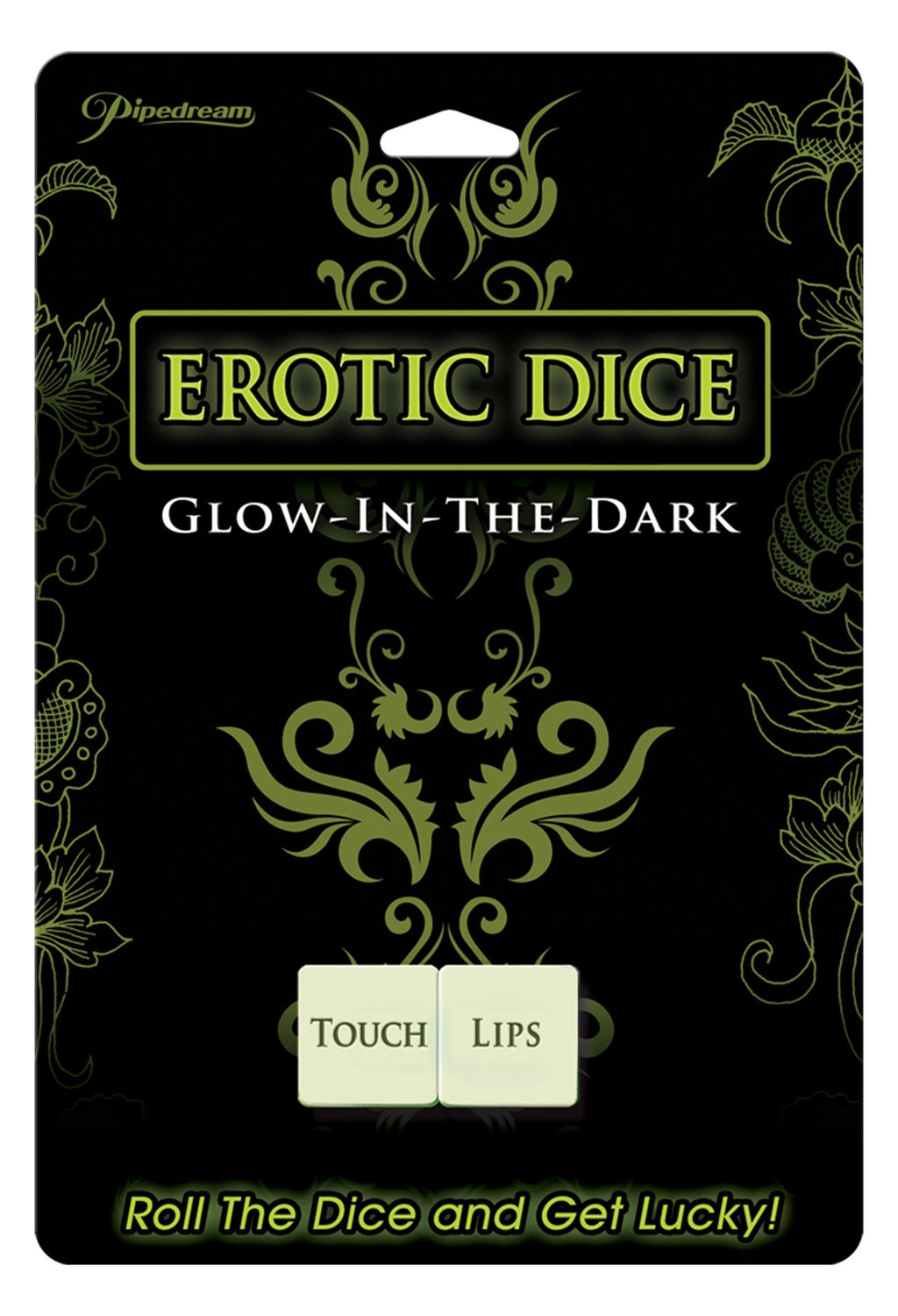 Pipedream Glow In The Dark Love Dice - Adult Party Game for Couples