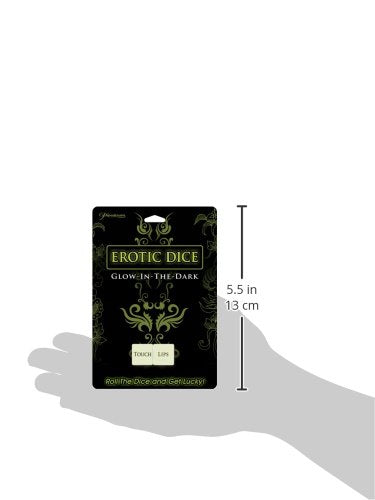 Pipedream Glow In The Dark Love Dice - Adult Party Game for Couples