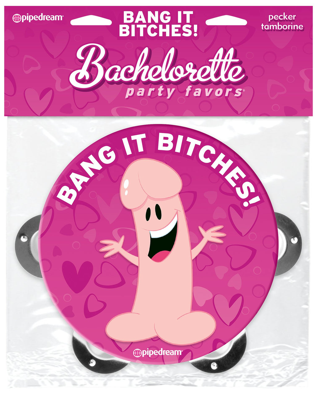 Pipedream Pecker Tambourine – Bachelorette Party Favor