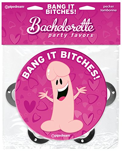 Pipedream Pecker Tambourine – Bachelorette Party Favor