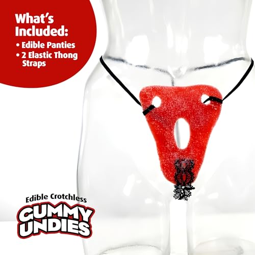 Pipedream Strawberry Gummy Edible Panties – Playful Candy for Couples