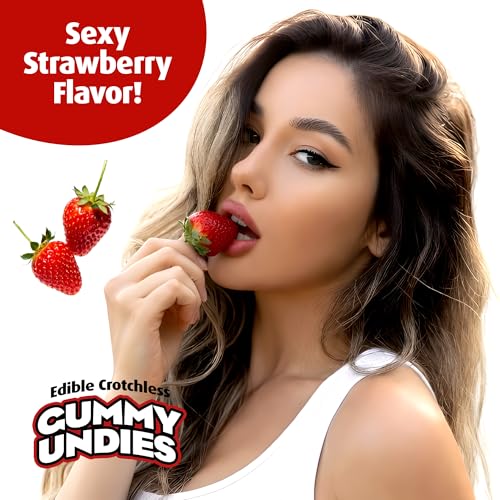 Pipedream Strawberry Gummy Edible Panties – Playful Candy for Couples
