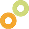 Power Stretch Donuts 2-Pack: Orange & Green Cock Rings by SI Novelties