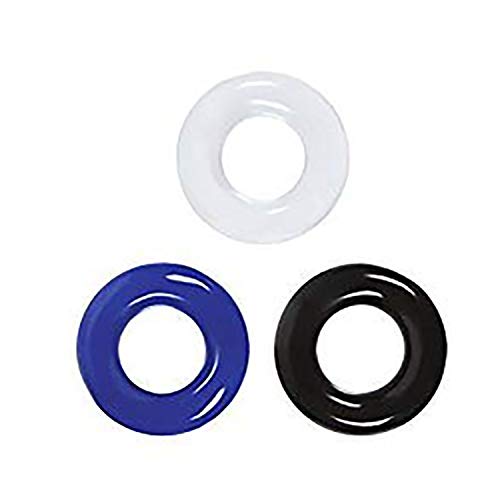 Renegade Stamina Rings Set – 3-Piece TPE Cock Rings with Phthalate-Free Lube