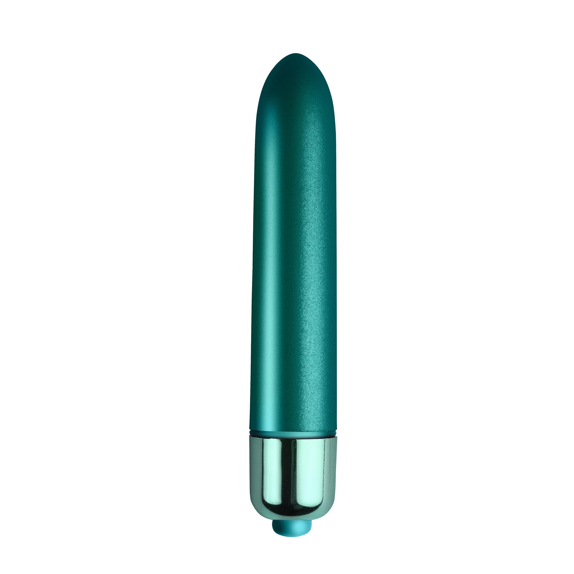 Rocks-Off Touch of Velvet Bullet Vibrator – Peacock Petals, Waterproof, 10 Functions