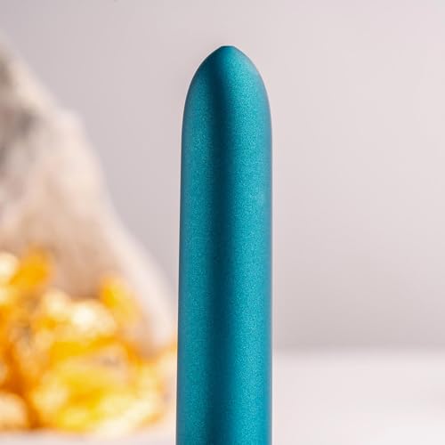 Rocks-Off Touch of Velvet Bullet Vibrator – Peacock Petals, Waterproof, 10 Functions